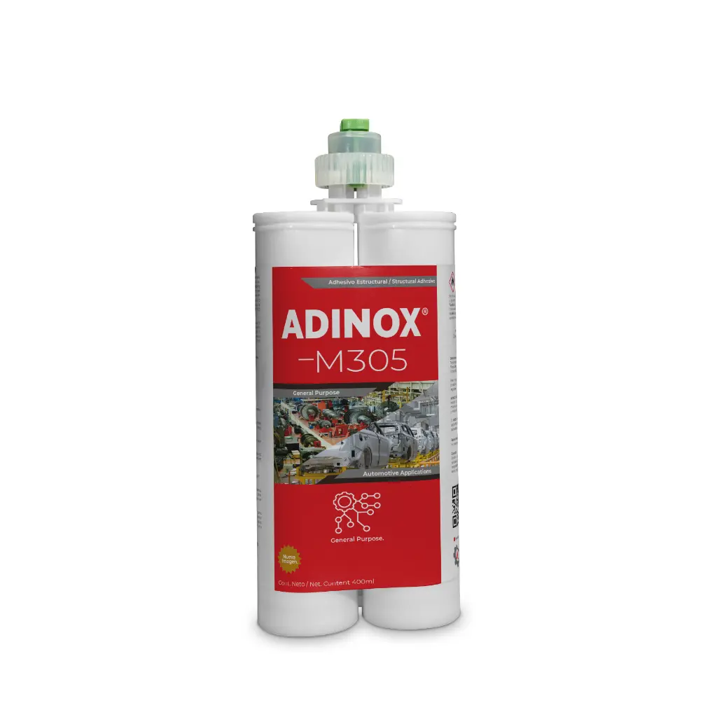 [M30540] ADINOX® M305 Adhesivo estructural 1:1 4-6 min color crema 50 ml (copia)