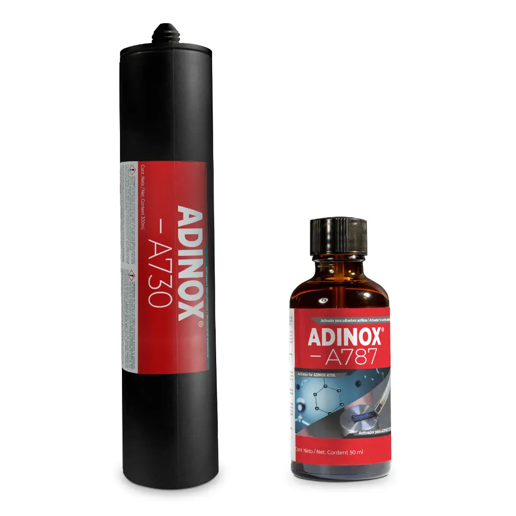 ADINOX® A730 is an unmixed acrylic structural adhesive in a 300 ml kit.