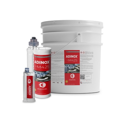 [M42549] ADINOX® M425 High-performance two-component structural adhesive for bonding carbon fiber and composites. 490 ml dual cartridge