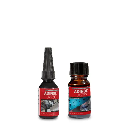 [KIT-A73010] ADINOX® A730 es un pegamento estructural acrílico no-mix en un kit de 10 ml.